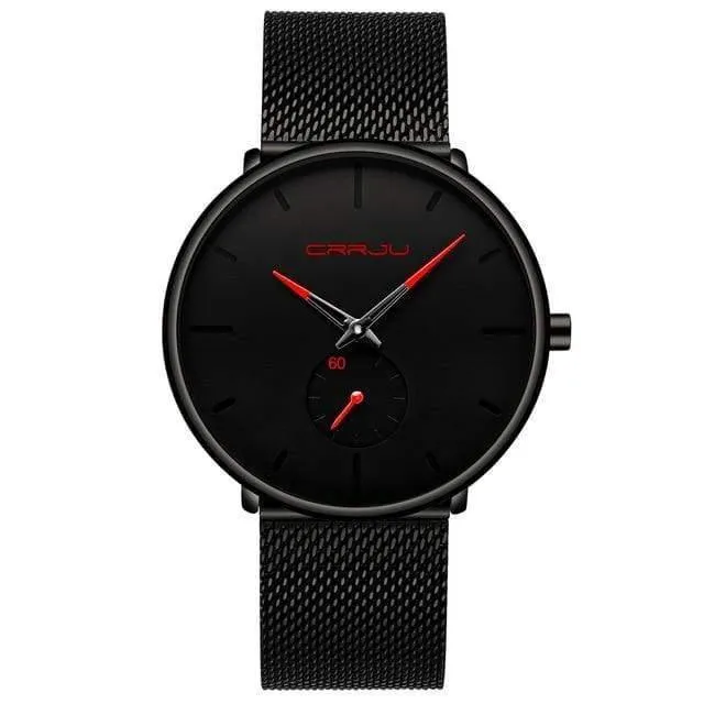 Herrenuhren Top-Marke Luxus wasserdichte Sportuhr Männer Ultra Thin Dial Quarzuhr Casual Relogio Masculino