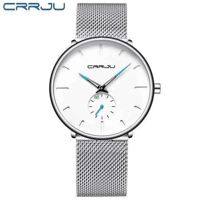 Herrenuhren Top-Marke Luxus wasserdichte Sportuhr Männer Ultra Thin Dial Quarzuhr Casual Relogio Masculino