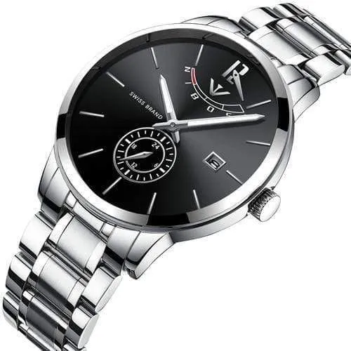 Gold Uhr Herren Uhren Top Marke Luxus Sport Quarz Uhr Business Wasserdichte Armbanduhr