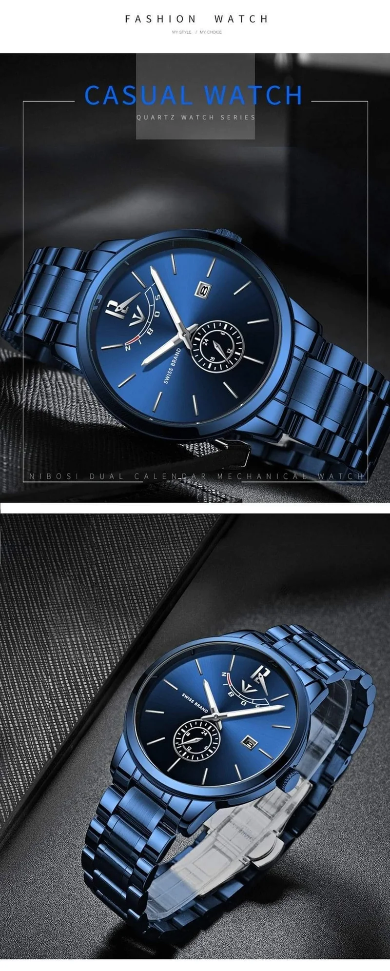 Gold Uhr Herren Uhren Top Marke Luxus Sport Quarz Uhr Business Wasserdichte Armbanduhr