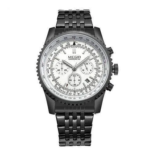 Herrenuhr Edelstahl Quarzuhren Herren Top Marke Luxusuhr Herren Relogio Masculino Erkek Kol Saati