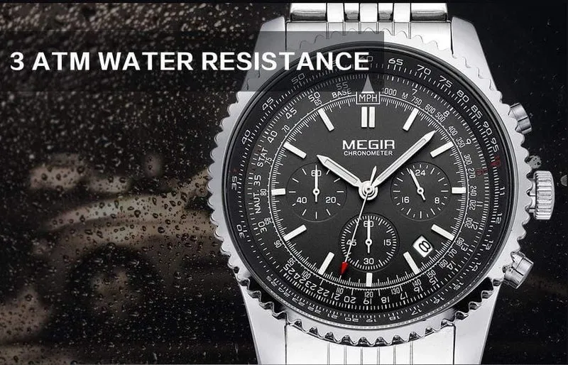 Herrenuhr Edelstahl Quarzuhren Herren Top Marke Luxusuhr Herren Relogio Masculino Erkek Kol Saati