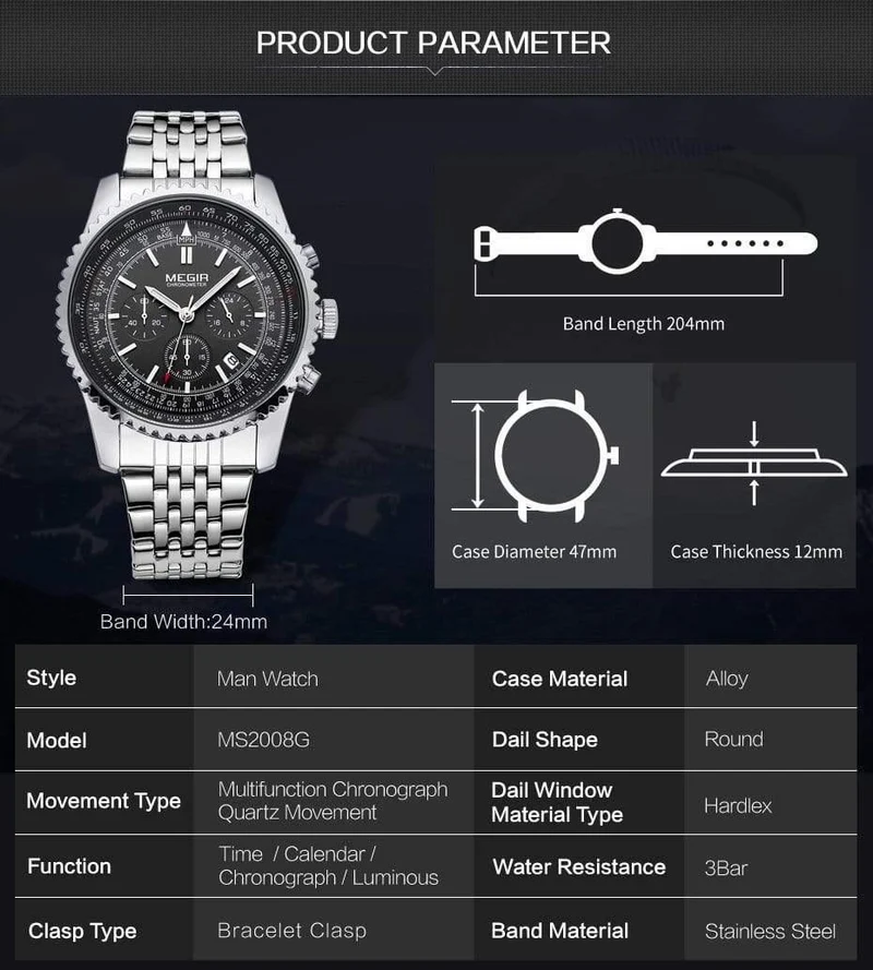 Herrenuhr Edelstahl Quarzuhren Herren Top Marke Luxusuhr Herren Relogio Masculino Erkek Kol Saati