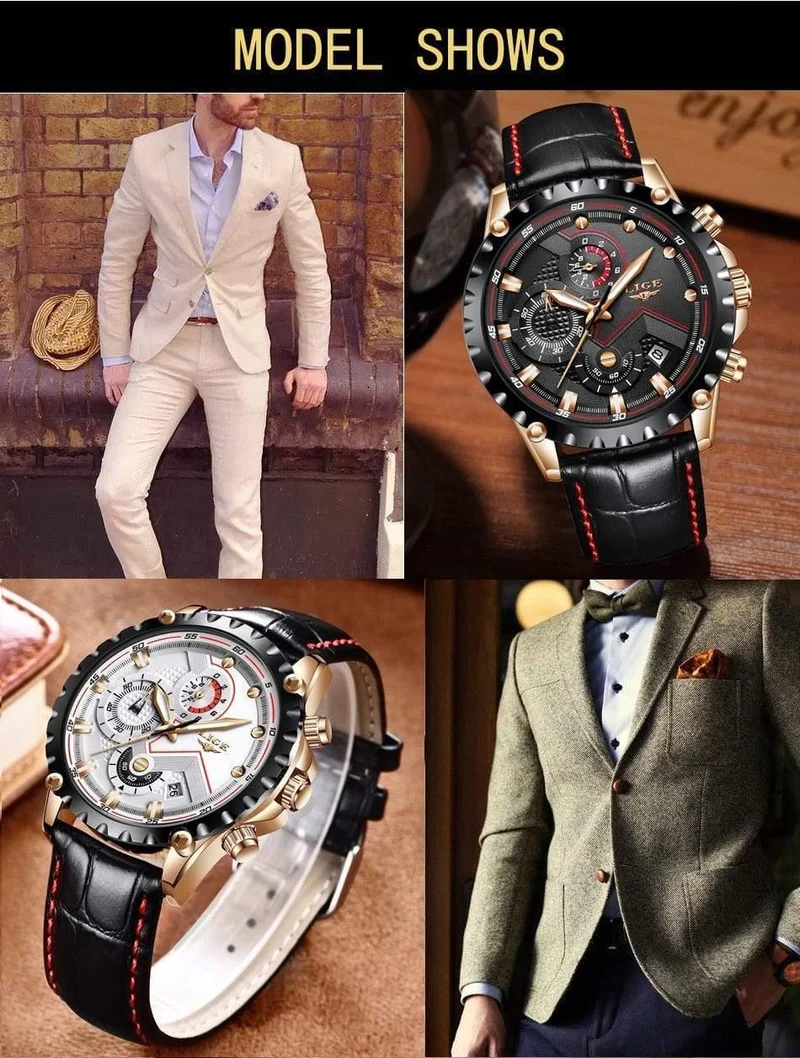 Luxus Uhr Männer Mode Casual Business Männer Uhren Militär Sport Wasserdicht Quarz Uhr Relogio Masculino