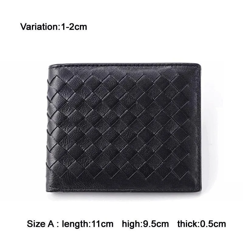 Schaffell Webart Männer Brieftaschen Mode Männlichen Kupplung Brieftasche Aus Echtem Schafsleder Geldbörsen Kartenhalter Geldbörsen Geldbörse