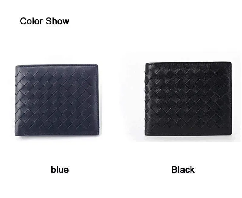 Schaffell Webart Männer Brieftaschen Mode Männlichen Kupplung Brieftasche Aus Echtem Schafsleder Geldbörsen Kartenhalter Geldbörsen Geldbörse