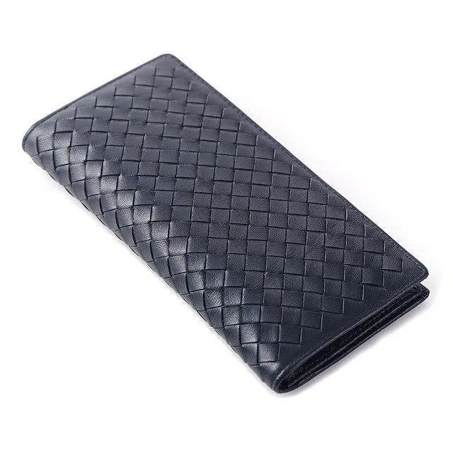 Schaffell Webart Männer Brieftaschen Mode Männlichen Kupplung Brieftasche Aus Echtem Schafsleder Geldbörsen Kartenhalter Geldbörsen Geldbörse
