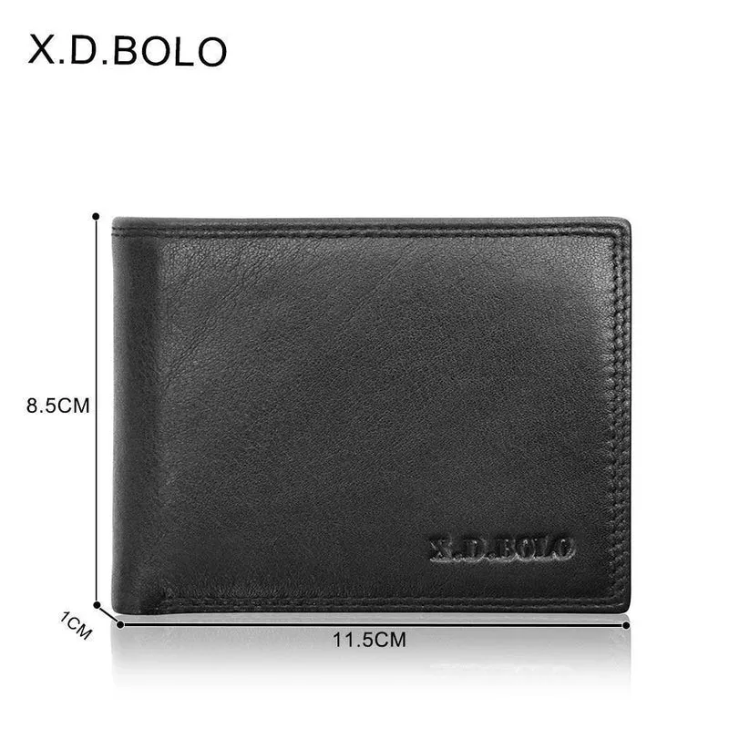 Leder Brieftasche Männer Kurze Leder Geldbörse Mode Design Kleine Brieftaschen Männer Geldbörsen für Mann Kartenhalter