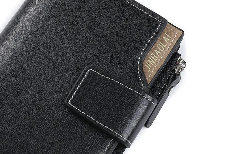 Männer Brieftasche Leder Zipper Bifold ID Kredit männer Karte Halter männlichen Geldbörse Dropshipping neue heißer VERKAUF carteira feminina