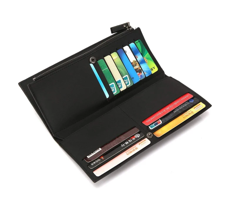 Männer Brieftaschen Casual Brieftasche Männer Geldbörse Clutch Bag Marke Leder Brieftasche lange Design Kartenhalter für Männer carteira