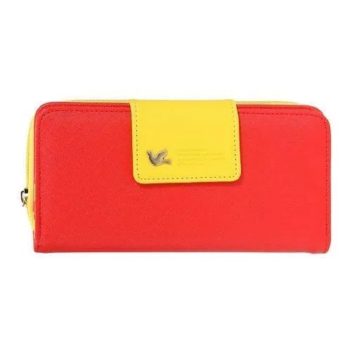 Frauen Geldbörsen Marke PU Leder Lange Leder Frauen Handtasche Haspe Zipper Brieftasche Karte Halter Kupplung Geld Tasche Carteira