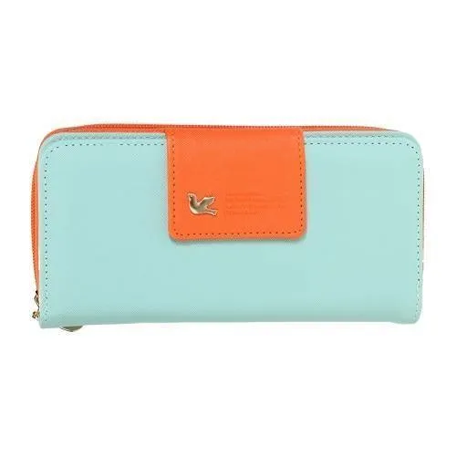 Frauen Geldbörsen Marke PU Leder Lange Leder Frauen Handtasche Haspe Zipper Brieftasche Karte Halter Kupplung Geld Tasche Carteira