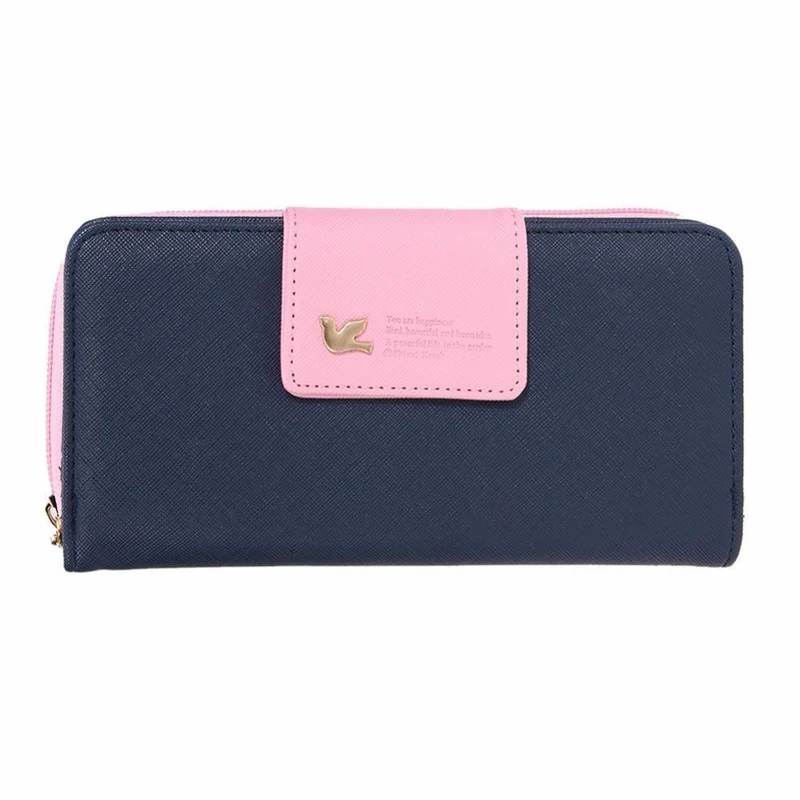 Frauen Geldbörsen Marke PU Leder Lange Leder Frauen Handtasche Haspe Zipper Brieftasche Karte Halter Kupplung Geld Tasche Carteira