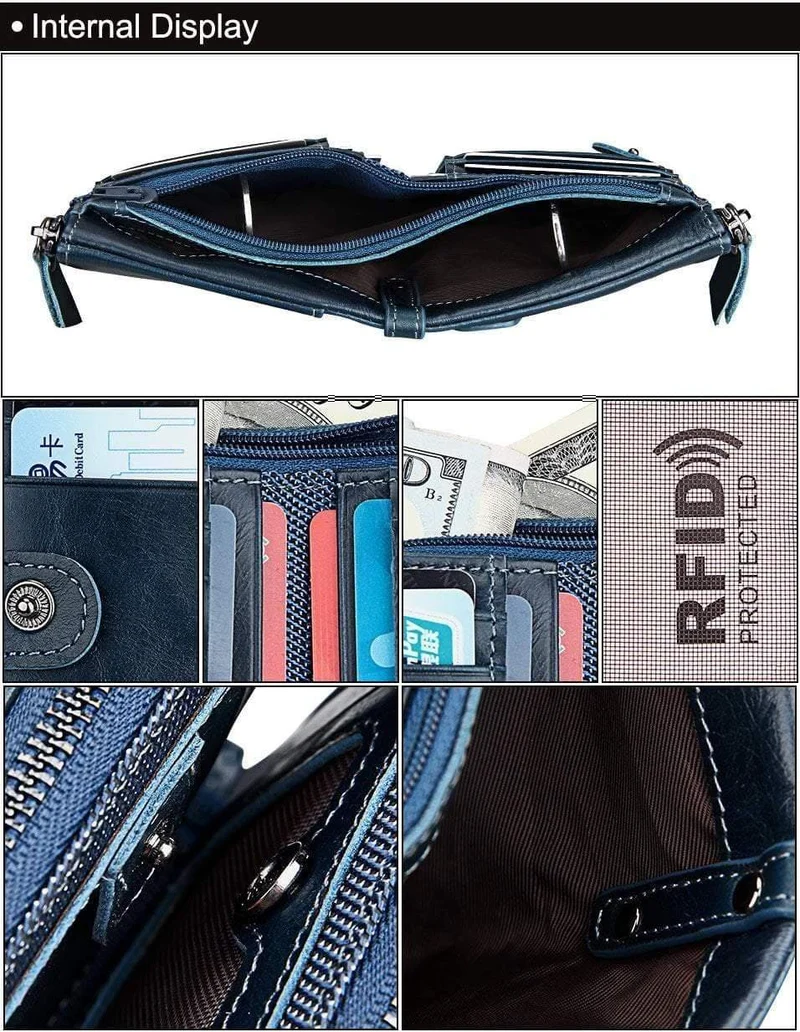Echtes Leder Frauen Brieftasche Geldbörsen Geldbörse Weiblichen Kleine Portomonee Bifold Rfid Brieftasche Dame Geldbörse Für Mädchen Geld Tasche