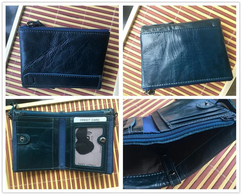 Echtes Leder Frauen Brieftasche Geldbörsen Geldbörse Weiblichen Kleine Portomonee Bifold Rfid Brieftasche Dame Geldbörse Für Mädchen Geld Tasche