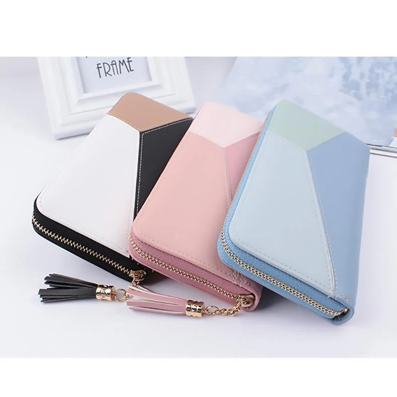 PU Damen Geldbörse, bestes Design, hochwertige modische Geldbörse, Damen, Mädchen, Handytasche, Geldbörse, Kartenhalter, lange Clutch, Münzbörse