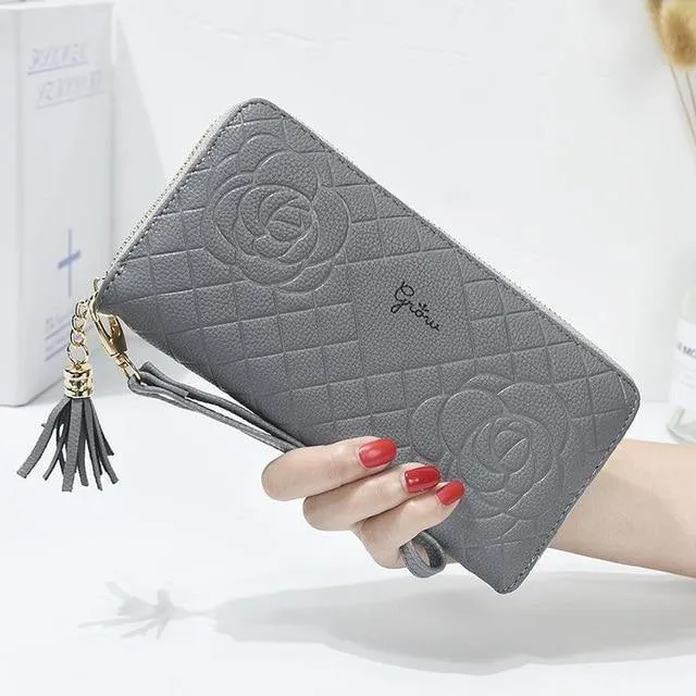 Frauen Brieftasche Weiblichen Geldbörse Mode Beste Brieftasche Fall Telefon Tasche Portefeuille Femme Carteira Feminina Handtasche