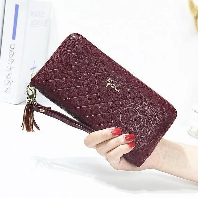 Frauen Brieftasche Weiblichen Geldbörse Mode Beste Brieftasche Fall Telefon Tasche Portefeuille Femme Carteira Feminina Handtasche