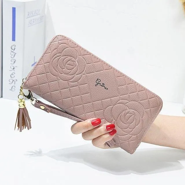 Frauen Brieftasche Weiblichen Geldbörse Mode Beste Brieftasche Fall Telefon Tasche Portefeuille Femme Carteira Feminina Handtasche