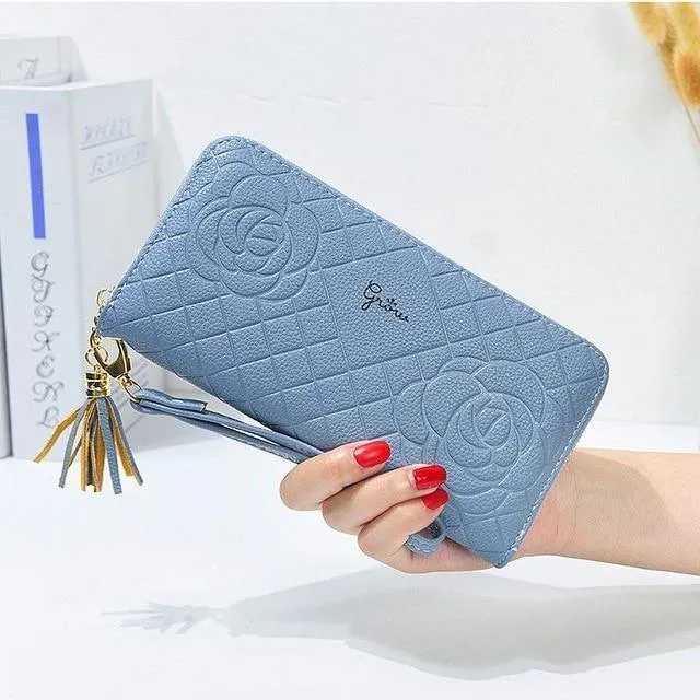 Frauen Brieftasche Weiblichen Geldbörse Mode Beste Brieftasche Fall Telefon Tasche Portefeuille Femme Carteira Feminina Handtasche