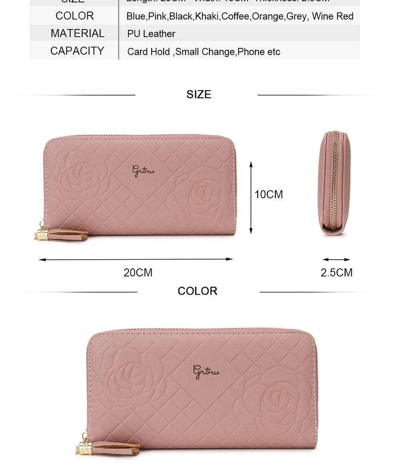 Frauen Brieftasche Weiblichen Geldbörse Mode Beste Brieftasche Fall Telefon Tasche Portefeuille Femme Carteira Feminina Handtasche