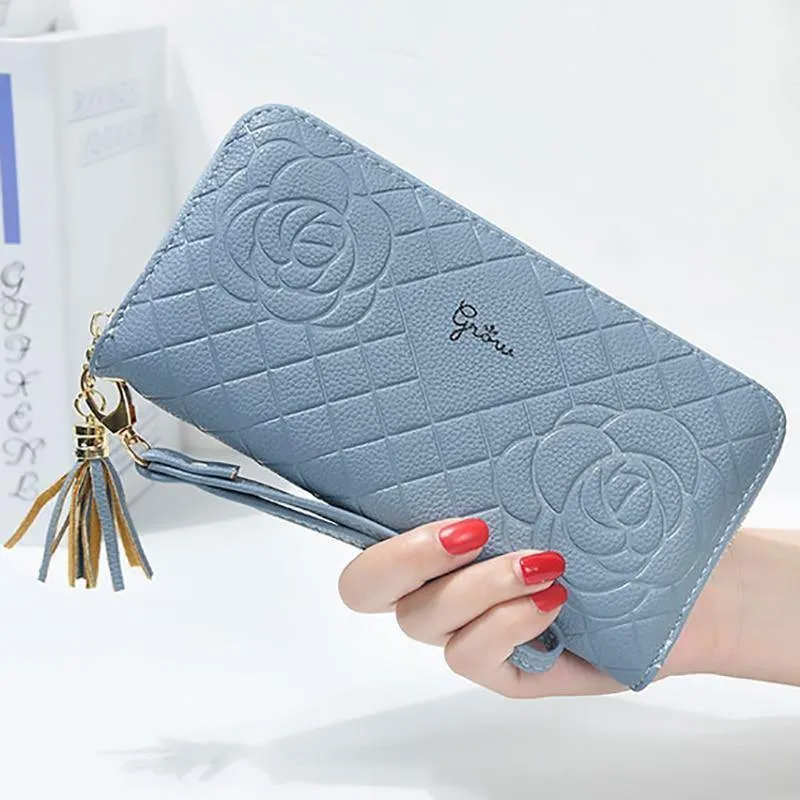 Frauen Brieftasche Weiblichen Geldbörse Mode Beste Brieftasche Fall Telefon Tasche Portefeuille Femme Carteira Feminina Handtasche