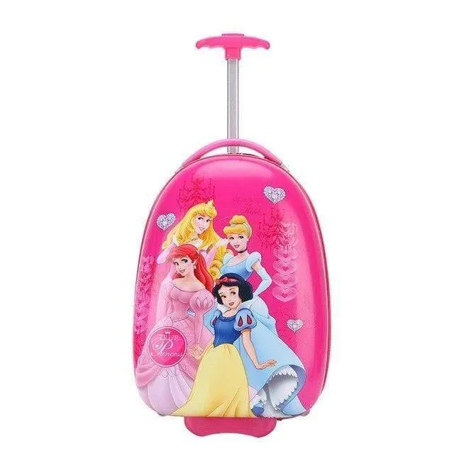 Reisegepäck Kind Rollschultasche Cartoon Studenten Trolley Kinder Internat Box Geschenk