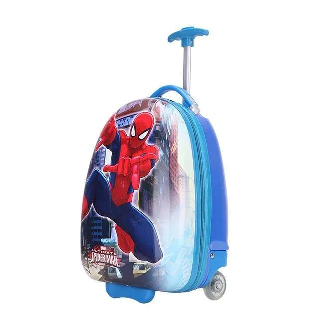Reisegepäck Kind Rollschultasche Cartoon Studenten Trolley Kinder Internat Box Geschenk