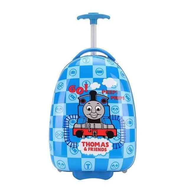 Reisegepäck Kind Rollschultasche Cartoon Studenten Trolley Kinder Internat Box Geschenk