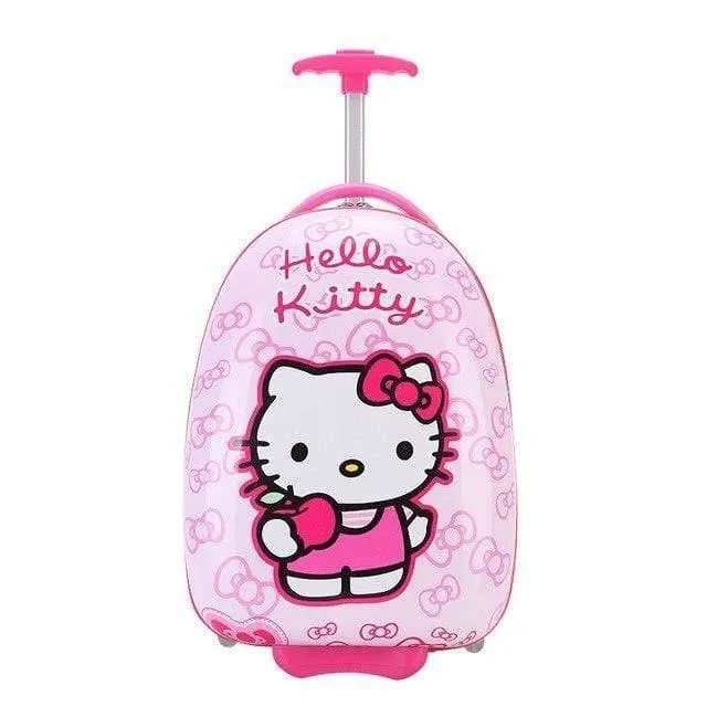 Reisegepäck Kind Rollschultasche Cartoon Studenten Trolley Kinder Internat Box Geschenk