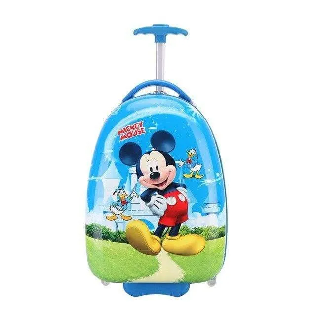 Reisegepäck Kind Rollschultasche Cartoon Studenten Trolley Kinder Internat Box Geschenk