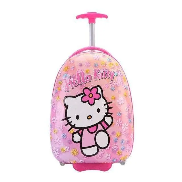 Reisegepäck Kind Rollschultasche Cartoon Studenten Trolley Kinder Internat Box Geschenk