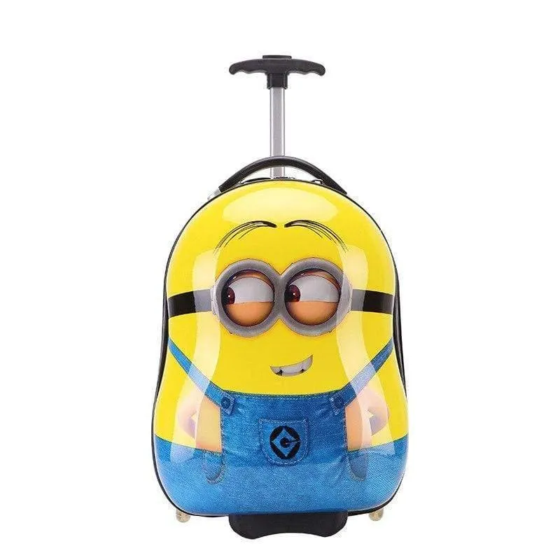 Reisegepäck Kind Rollschultasche Cartoon Studenten Trolley Kinder Internat Box Geschenk