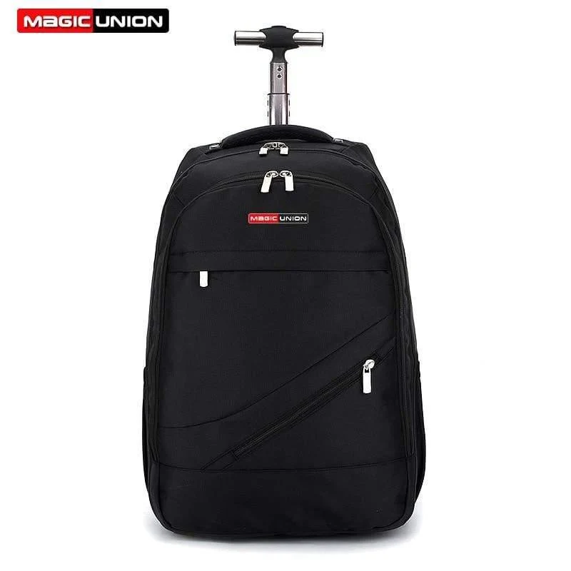 Herren Reisetasche Mann Rucksack Polyester Taschen Wasserdicht Computer Packsack Marke Design Rucksäcke Trolley Rucksack