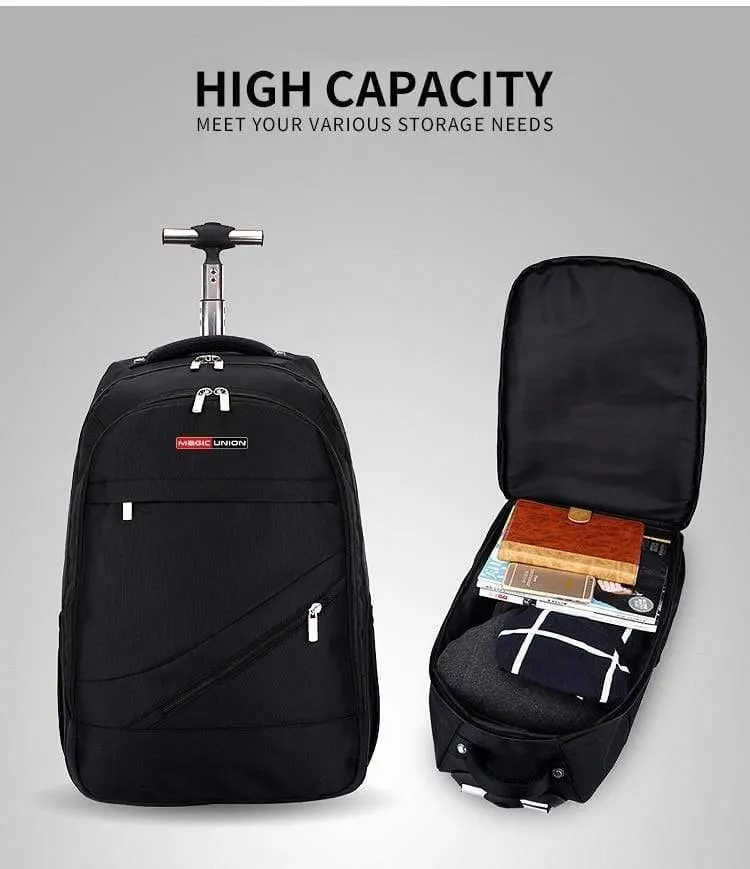 Herren Reisetasche Mann Rucksack Polyester Taschen Wasserdicht Computer Packsack Marke Design Rucksäcke Trolley Rucksack