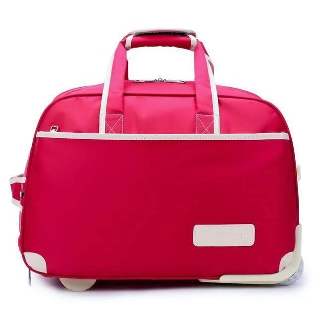 Koffer Mode Wasserdichte Gepäcktasche Verdickung Rollgepäck Trolley Gepäck Lady Reisegepäck mit Rädern