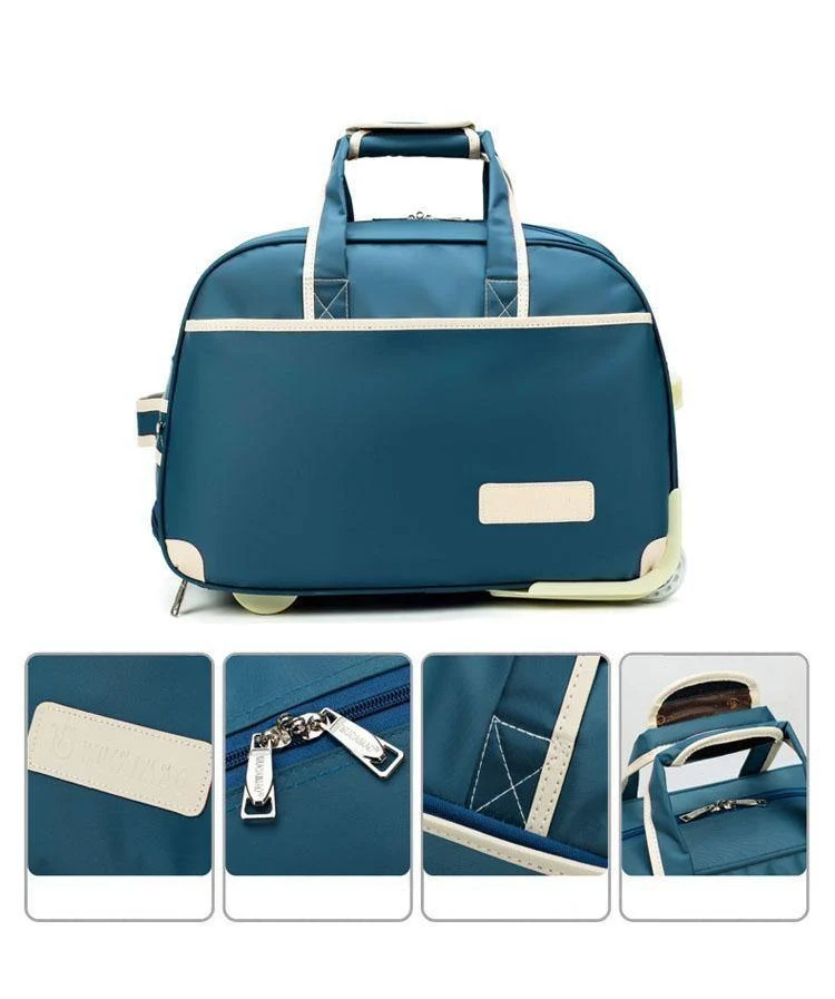 Koffer Mode Wasserdichte Gepäcktasche Verdickung Rollgepäck Trolley Gepäck Lady Reisegepäck mit Rädern
