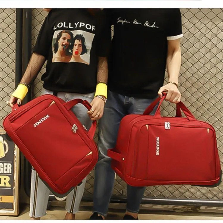 Gepäcktasche, dicker Stil, Rollkoffer, Trolley, Gepäck, Damen und Herren, Reisetaschen, Koffer mit Rollen