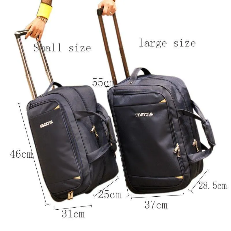 Gepäcktasche, dicker Stil, Rollkoffer, Trolley, Gepäck, Damen und Herren, Reisetaschen, Koffer mit Rollen