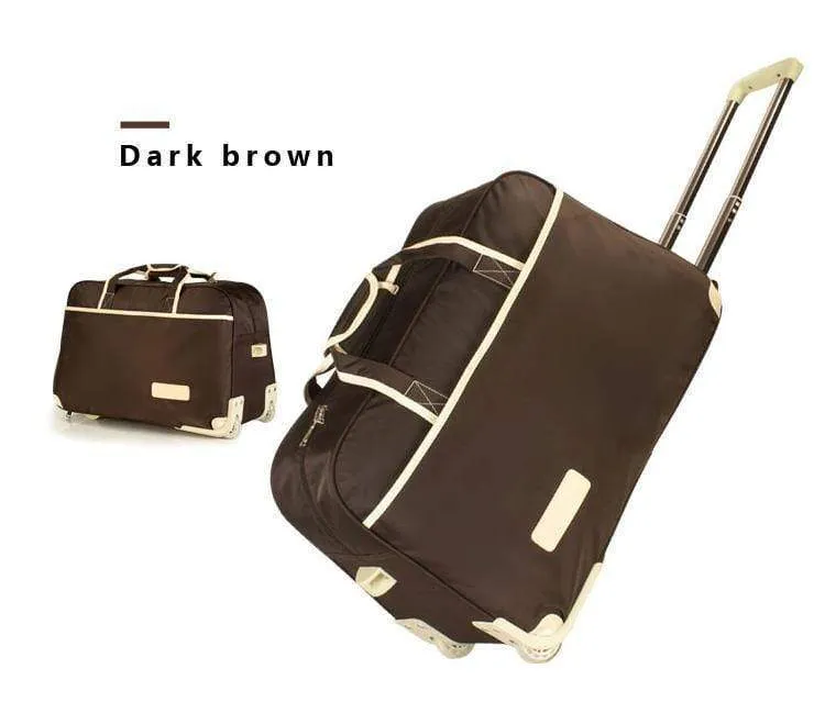 Trolley Gepäck Rollkoffer Marke Casual Verdickung Rollkoffer Reisetasche auf Rädern Gepäck Koffer