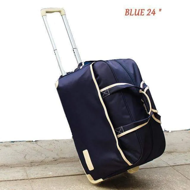 Trolley Gepäck Rollkoffer Marke Casual Verdickung Rollkoffer Reisetasche auf Rädern Gepäck Koffer