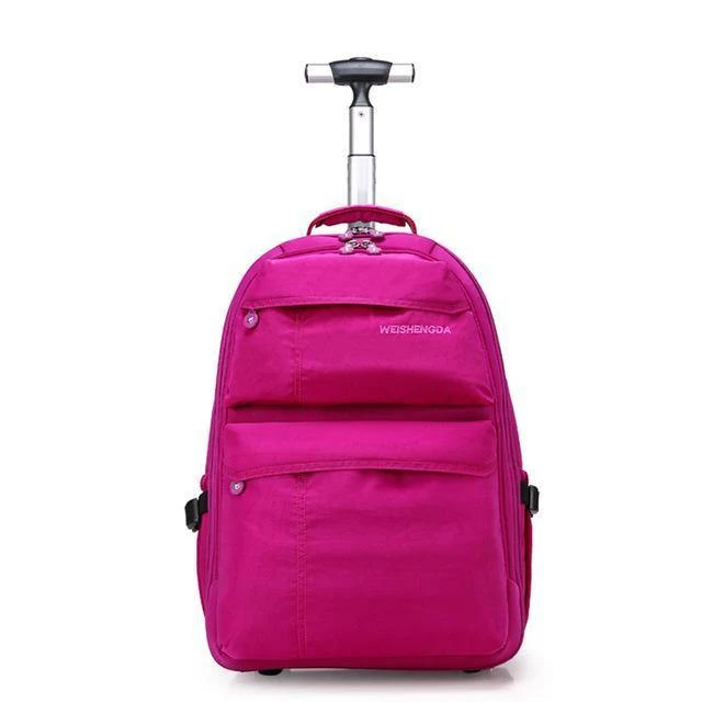 Reisetrolleys Taschen Damen Trolley Bag Multifunktionaler Trolley-Rucksack Reisekoffer Bordchassis