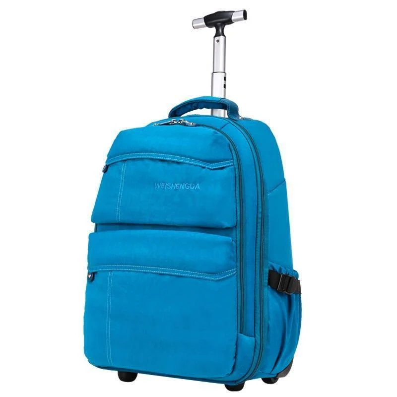 Reisetrolleys Taschen Damen Trolley Bag Multifunktionaler Trolley-Rucksack Reisekoffer Bordchassis