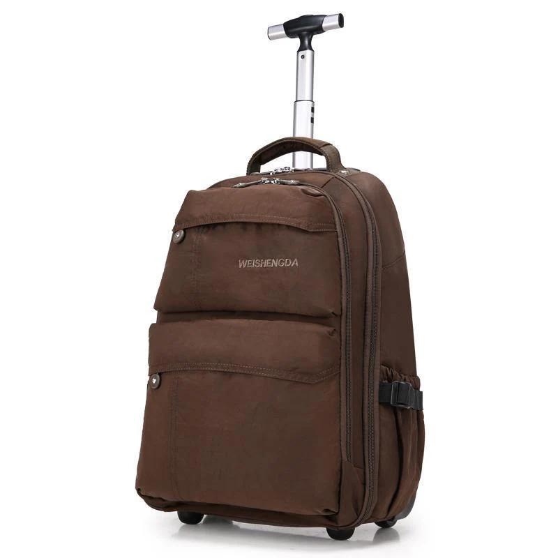 Reisetrolleys Taschen Damen Trolley Bag Multifunktionaler Trolley-Rucksack Reisekoffer Bordchassis