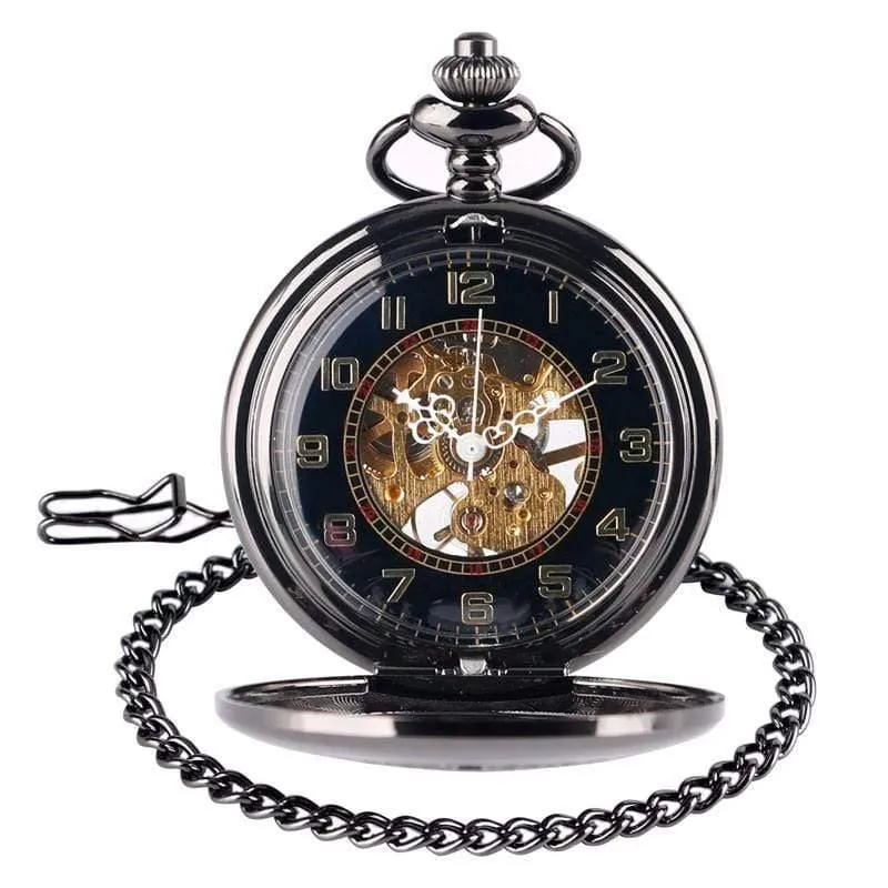 Taschenuhr Retro Silber Exquisite Halskette Klassischer Anhänger Mechanische Hohle Frauen Skelett Geschenk