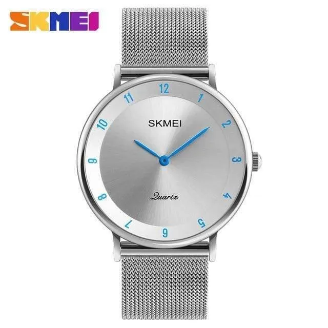 Herrenuhren Top-Marke Luxus Herren Quarzuhr Mode Ultradünne Uhren für Männer Männliche Uhr Relogio Masculino