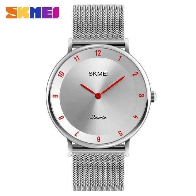 Herrenuhren Top-Marke Luxus Herren Quarzuhr Mode Ultradünne Uhren für Männer Männliche Uhr Relogio Masculino