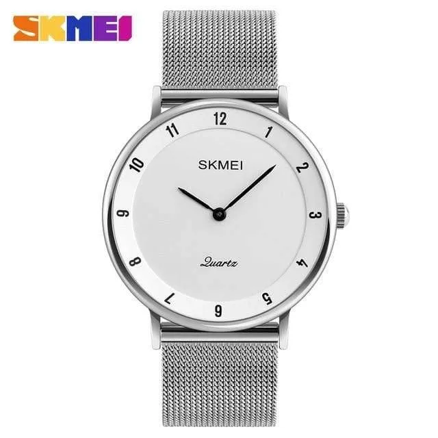 Herrenuhren Top-Marke Luxus Herren Quarzuhr Mode Ultradünne Uhren für Männer Männliche Uhr Relogio Masculino