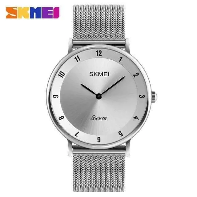Herrenuhren Top-Marke Luxus Herren Quarzuhr Mode Ultradünne Uhren für Männer Männliche Uhr Relogio Masculino
