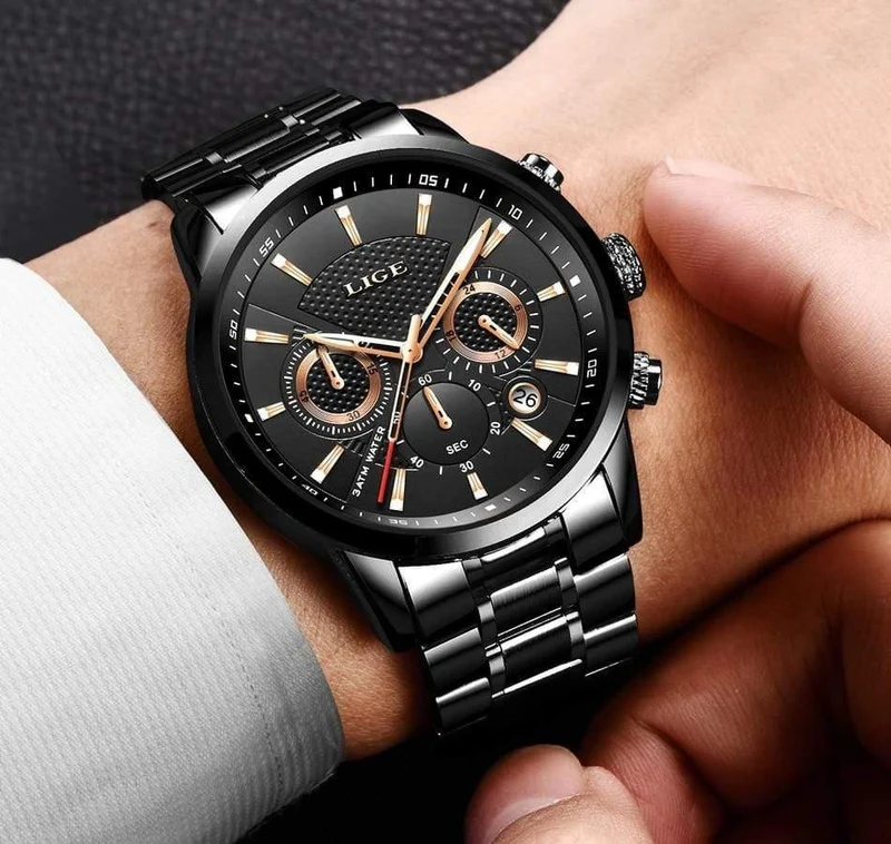 Uhr Männer Mode Sport Quarzuhr Herren Uhren Marke Luxus Voller Stahl Business Wasserdichte Uhr Relogio Masculino